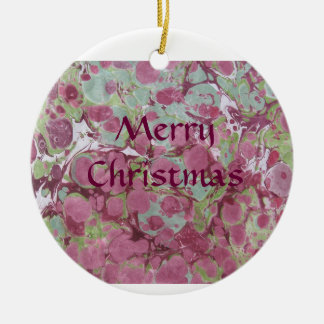 Marmer Patroon Kerst Ornament