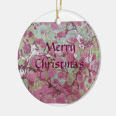 Marmer Patroon Kerst Ornament (Links)