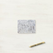 Marmer patroon post-it® notes (Op bureau)