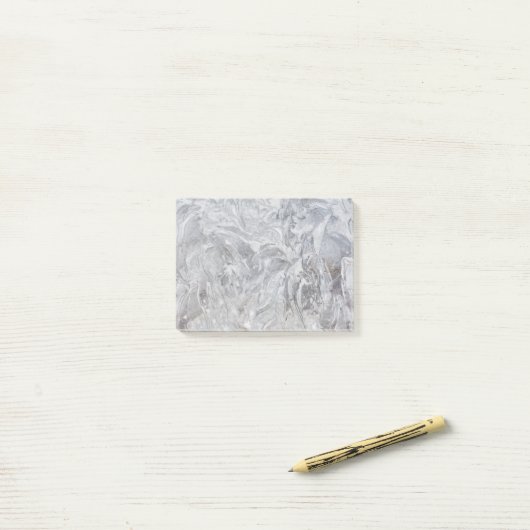 Marmer patroon post-it® notes (Op bureau)