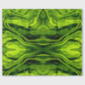 MARMER PATROON WIKKELPAPIER - LIME GROEN CADEAUPAPIER (Vlak)