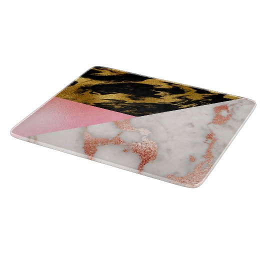 Marmer Pattern Geometric Cutting Board Snijplank (Hoek)