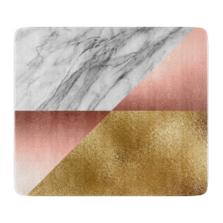 Marmer Pattern Geometric Cutting Board Snijplank