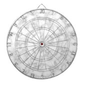 Marmer Pattern Gray White Marged Stone Achtergrond Dartbord (Voorkant)