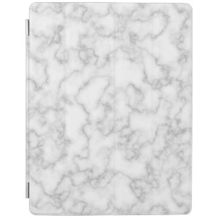 Marmer Pattern Gray White Marged Stone Achtergrond iPad Cover