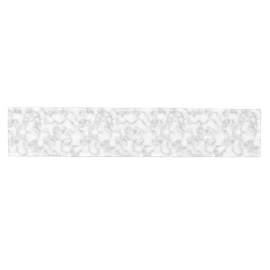 Marmer Pattern Gray White Marged Stone Achtergrond Medium Tafelloper (Horizontaal)