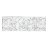 Marmer Pattern Gray White Marged Stone Achtergrond Naambadge (Voorkant)
