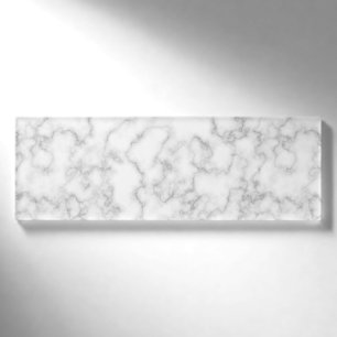 Marmer Pattern Gray White Marged Stone Achtergrond Naambadge