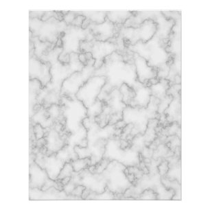 Marmer Pattern Gray White Marged Stone Achtergrond Perfect Poster