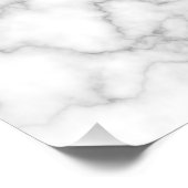 Marmer Pattern Gray White Marged Stone Achtergrond Perfect Poster (Hoek)