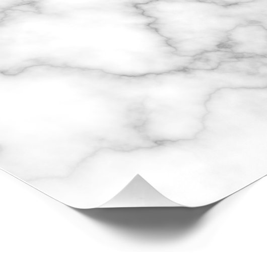 Marmer Pattern Gray White Marged Stone Achtergrond Perfect Poster (Hoek)