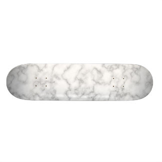 Marmer Pattern Gray White Marged Stone Achtergrond Persoonlijk Skateboard