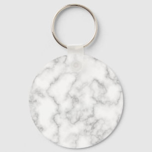 Marmer Pattern Gray White Marged Stone Achtergrond Sleutelhanger