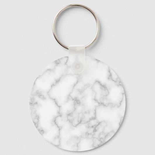 Marmer Pattern Gray White Marged Stone Achtergrond Sleutelhanger (Voorkant)