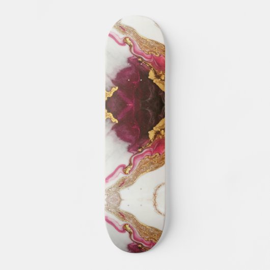 marmer persoonlijk skateboard (Voorkant)