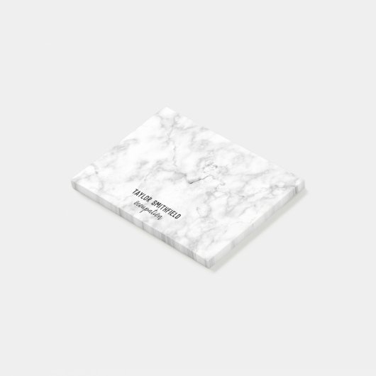 Marmer Post-it® Notes (Schuin)