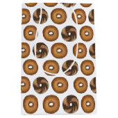 Marmer Rogge Eenvoudige Bagels Ontbijt Brunch NYC  Medium Cadeauzakje (Voorkant)