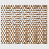 Marmer Rogge Plain Bagels Ontbijt Brunch NYC Deli Cadeaupapier (Vlak)