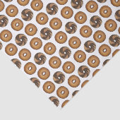 Marmer Rogge Plain Bagels Ontbijt Brunch NYC Deli Tissuepapier (Detail)