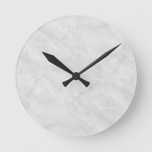 Marmer Ronde Klok (Voorkant)
