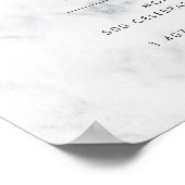 Marmer & Roos Gold Hair Salon Heropening Poster (Hoek)