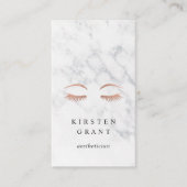 Marmer & Roos Gold Lashes Beauty Visitekaartje (Voorkant)