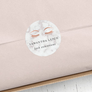 Marmer & Roos Gold Lashes & Brows Beauty Ronde Sticker