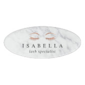 Marmer & Roos Gold Lashes & Brows | estheticus Naambadge (Voorkant)