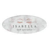 Marmer & Roos Gold Lashes & Brows | estheticus Naambadge (Voorkant)