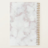 Marmer & Roos Gold Scissors Salon Logo Planner (Achterkant)