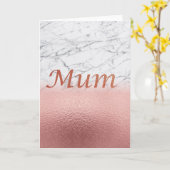 Marmer Roos goud folie muurkunst Kaart (Gele Bloem)