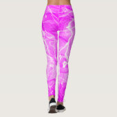 Marmer Roze Digitaal Document Leggings (Achterkant)