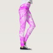 Marmer Roze Digitaal Document Leggings (Rechts)