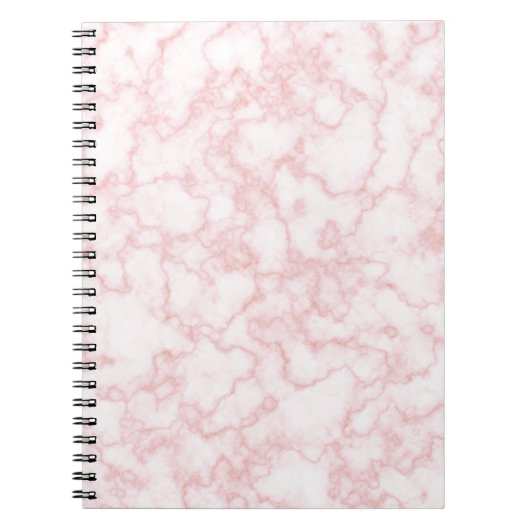 marmer roze notitieboek (Voorkant)