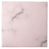 Marmer roze tegeltje (Voorkant)