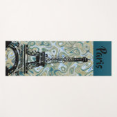 Marmer Sky Eiffeltoren Ontwerp Yogamat (Voorkant (horizontaal))