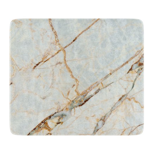 Marmer-steenpatroon Snijplank (Voorkant)