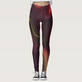 Marmer Stijl Stroom Leggings