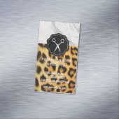 Marmer | Stijllijst van bladafdrukken Magnetisch Visitekaartje (Voorbeeld)