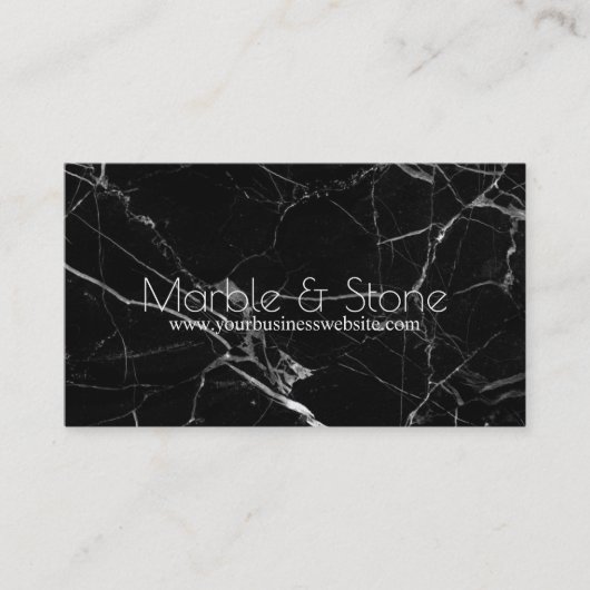 Marmer & Stone Countertops Visitekaartje (Voorkant)