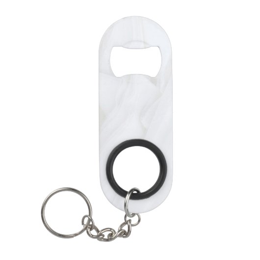 Marmer Stone Mini Bottle Opener met Sleutelhanger Mini Flessenopener (Voorkant)