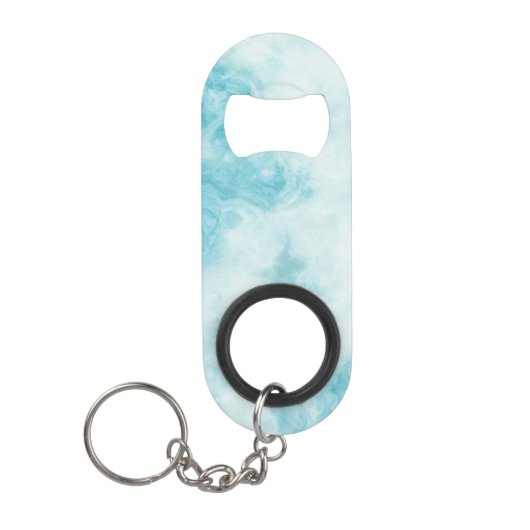 Marmer Stone Mini Bottle Opener met Sleutelhanger Mini Flessenopener (Voorkant)