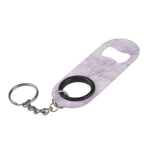 Marmer Stone Mini Bottle Opener met Sleutelhanger Mini Flessenopener (Voorkant Gekanteld)