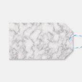 Marmer Stone Pattern Achtergrond Cadeaulabel (Voorkant (Horizontaal))