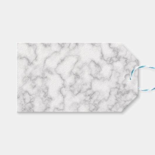 Marmer Stone Pattern Achtergrond Cadeaulabel (Voorkant (Horizontaal))