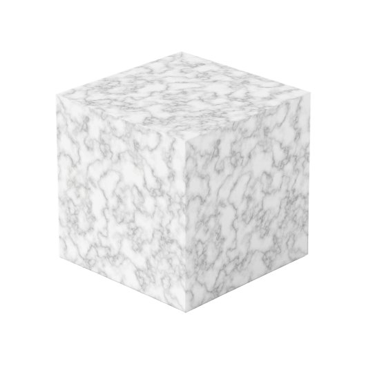 Marmer Stone Pattern Achtergrond Kubus (Voorkant hoekig)