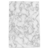 Marmer Stone Pattern Achtergrond Medium Cadeauzakje (Voorkant)