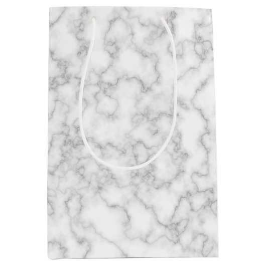 Marmer Stone Pattern Achtergrond Medium Cadeauzakje (Voorkant)