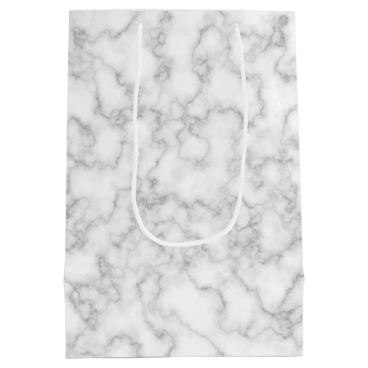 Marmer Stone Pattern Achtergrond Medium Cadeauzakje (Achterkant)