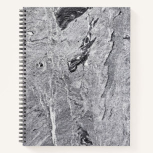 Marmer Stone Pattern Spiral Notitieboek